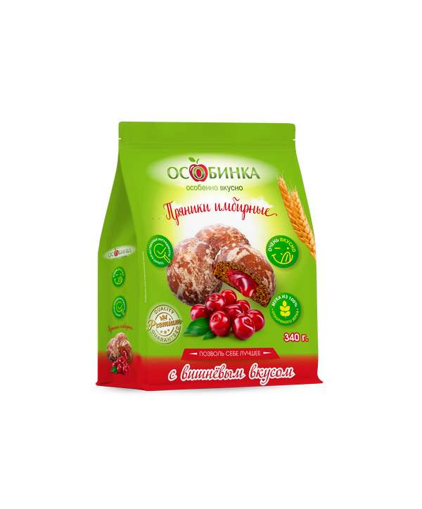 Упаковка Пряники - аренда торгового знака Особинка